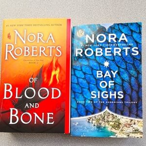 Nora Roberts Blood & Bone and Nora Roberts Bay of Sighs